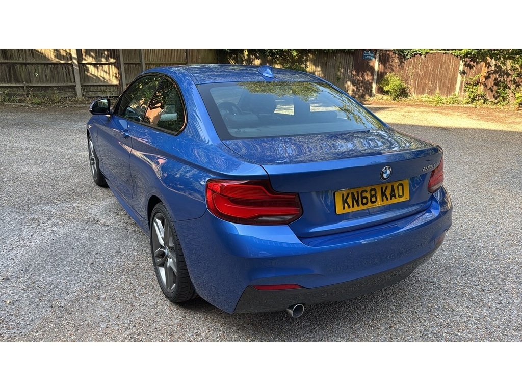 BMW 2 Series Gran Coupe 2.0 218D M Sport Coupe Euro 6 S KN68KAO Blue #5
