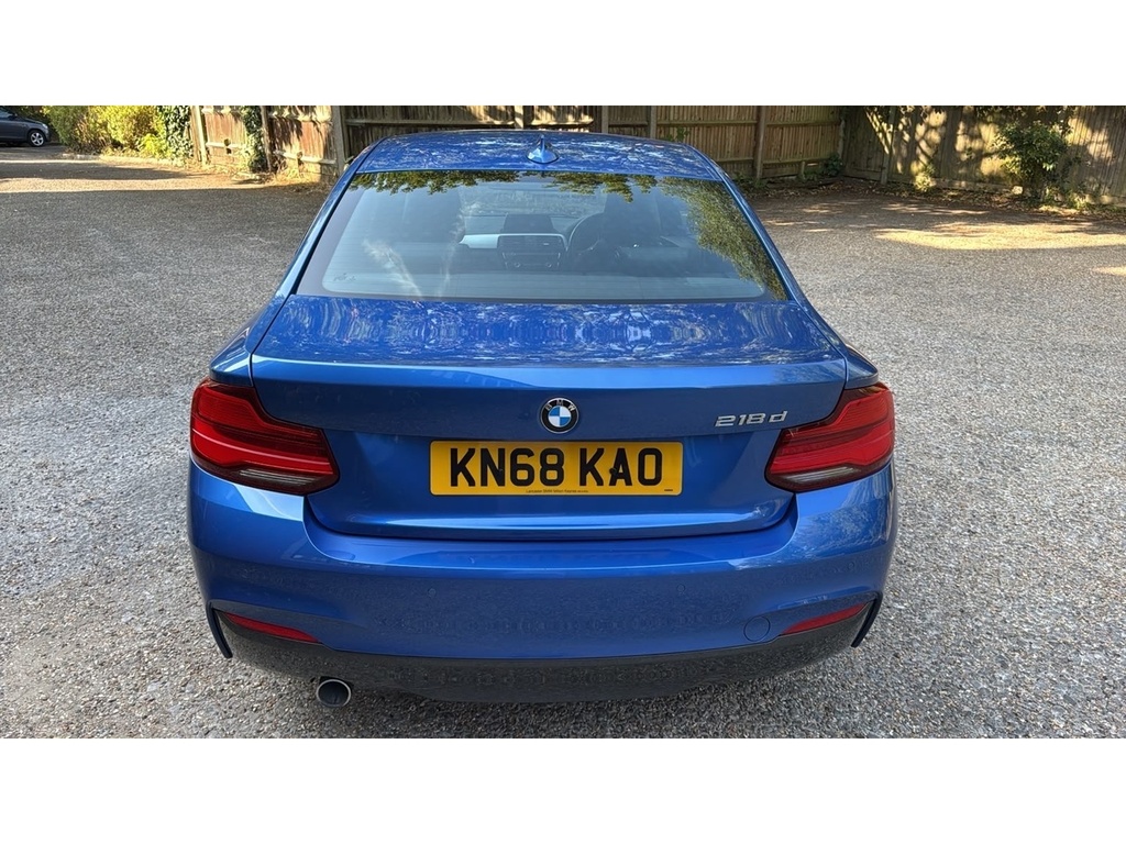 BMW 2 Series Gran Coupe 2.0 218D M Sport Coupe Euro 6 S KN68KAO Blue #6