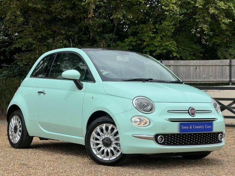 Fiat 500 1.2 Lounge Dualogic Green