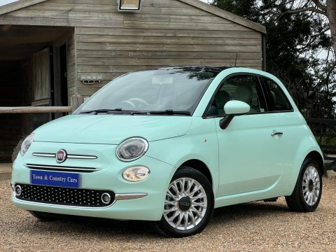 Fiat 500 White #9