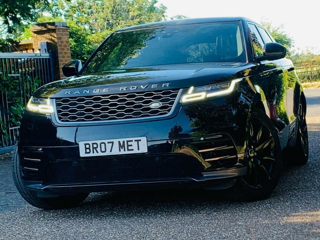 Land Rover Range Rover Velar 3.0 Sd6 V6 R-dynamic Hse 4Wd Euro 6 Ss BR07MET Black #4