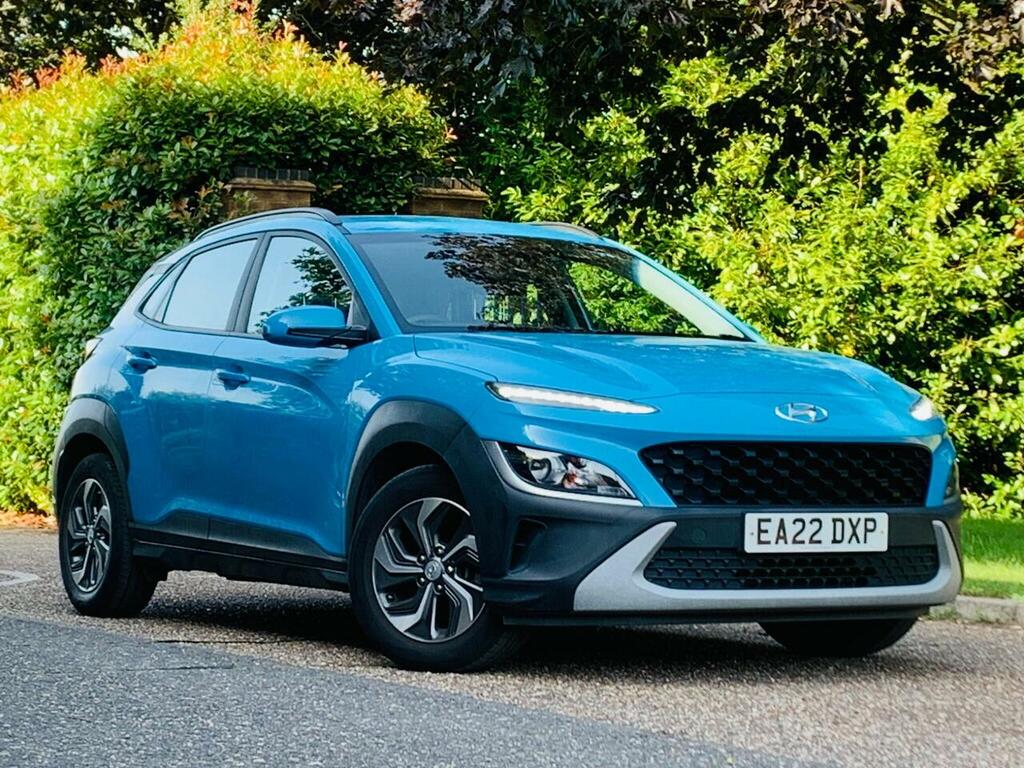 Hyundai Kona 1.6 H-gdi Se Connect Dct Euro 6 Ss Blue