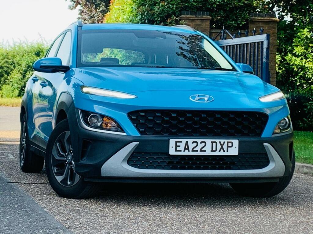 Hyundai Kona 1.6 H-gdi Se Connect Dct Euro 6 Ss Blue #2