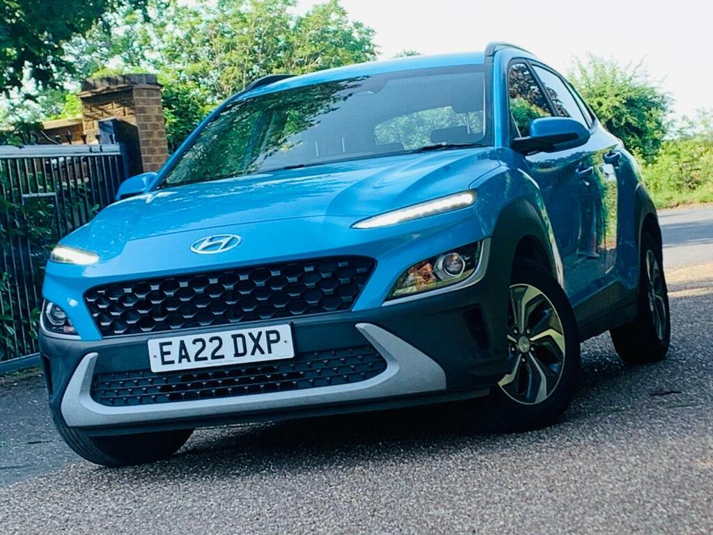 Hyundai Kona 1.6 H-gdi Se Connect Dct Euro 6 Ss Blue #6