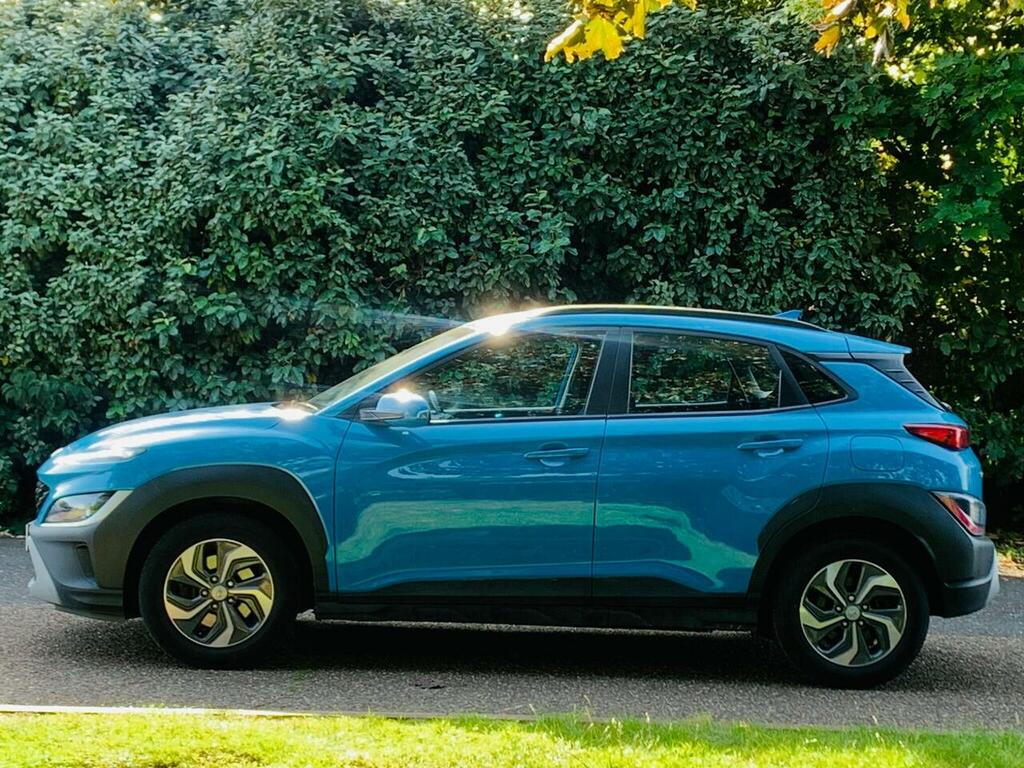 Hyundai Kona 1.6 H-gdi Se Connect Dct Euro 6 Ss Blue #5
