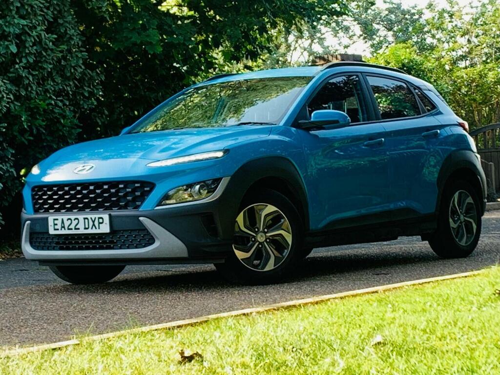 Hyundai Kona 1.6 H-gdi Se Connect Dct Euro 6 Ss Blue #3
