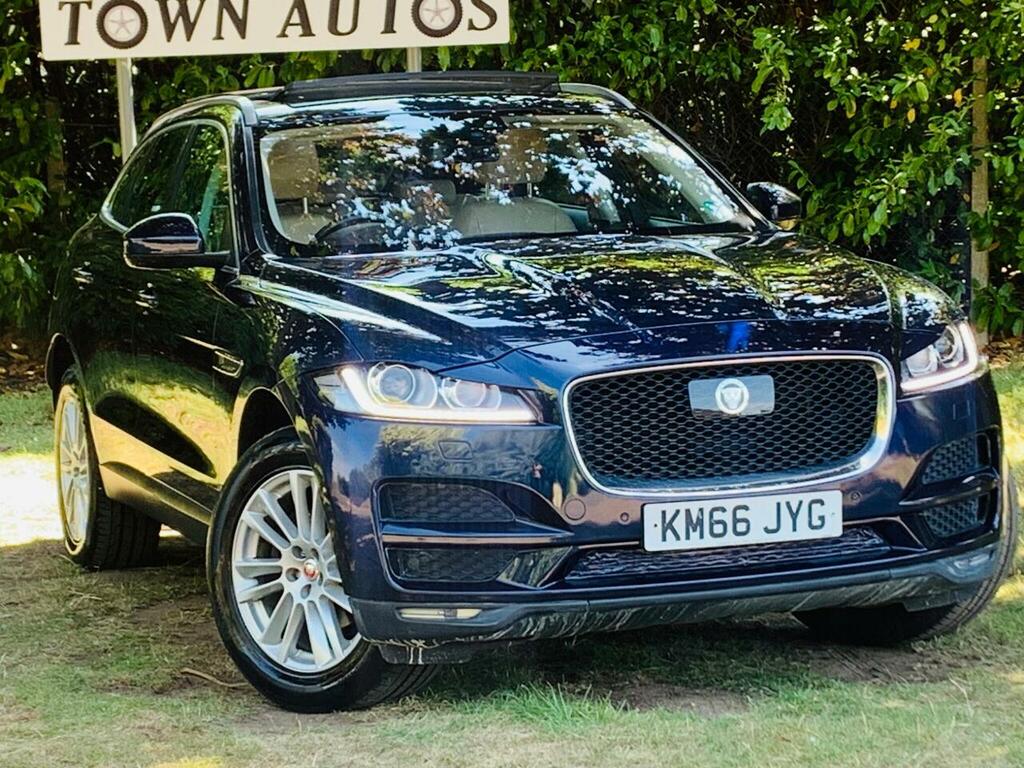 Jaguar F-Pace 2.0 D180 Portfolio Awd Euro 6 Ss Blue #2