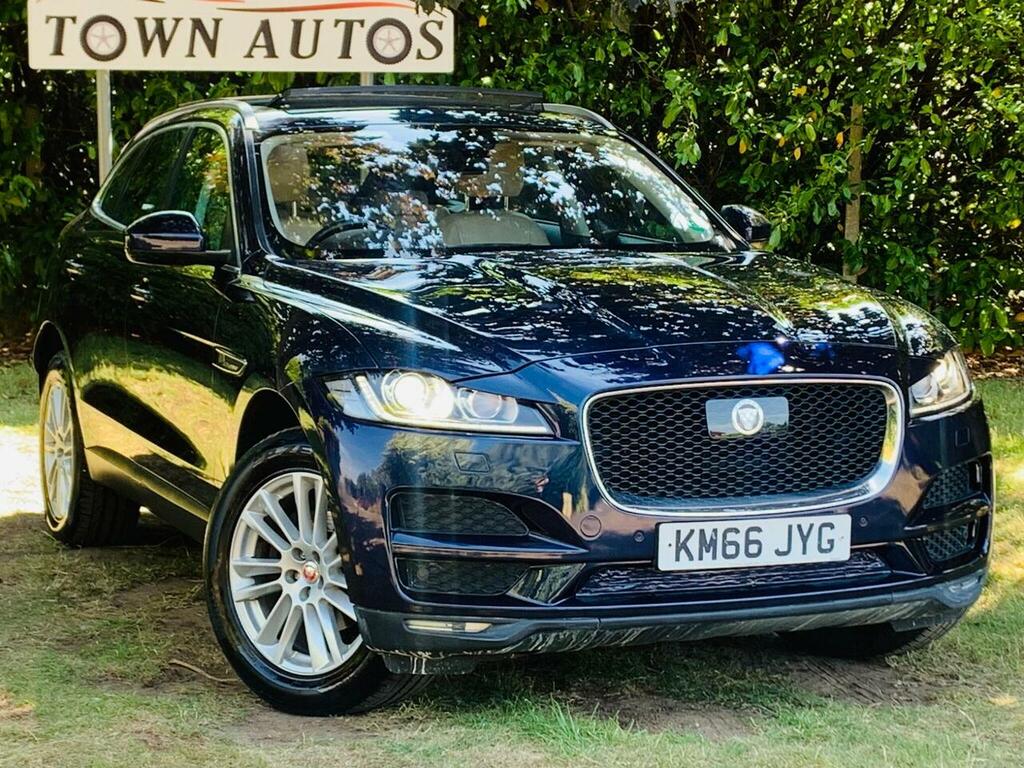 Jaguar F-Pace 2.0 D180 Portfolio Awd Euro 6 Ss Blue #4