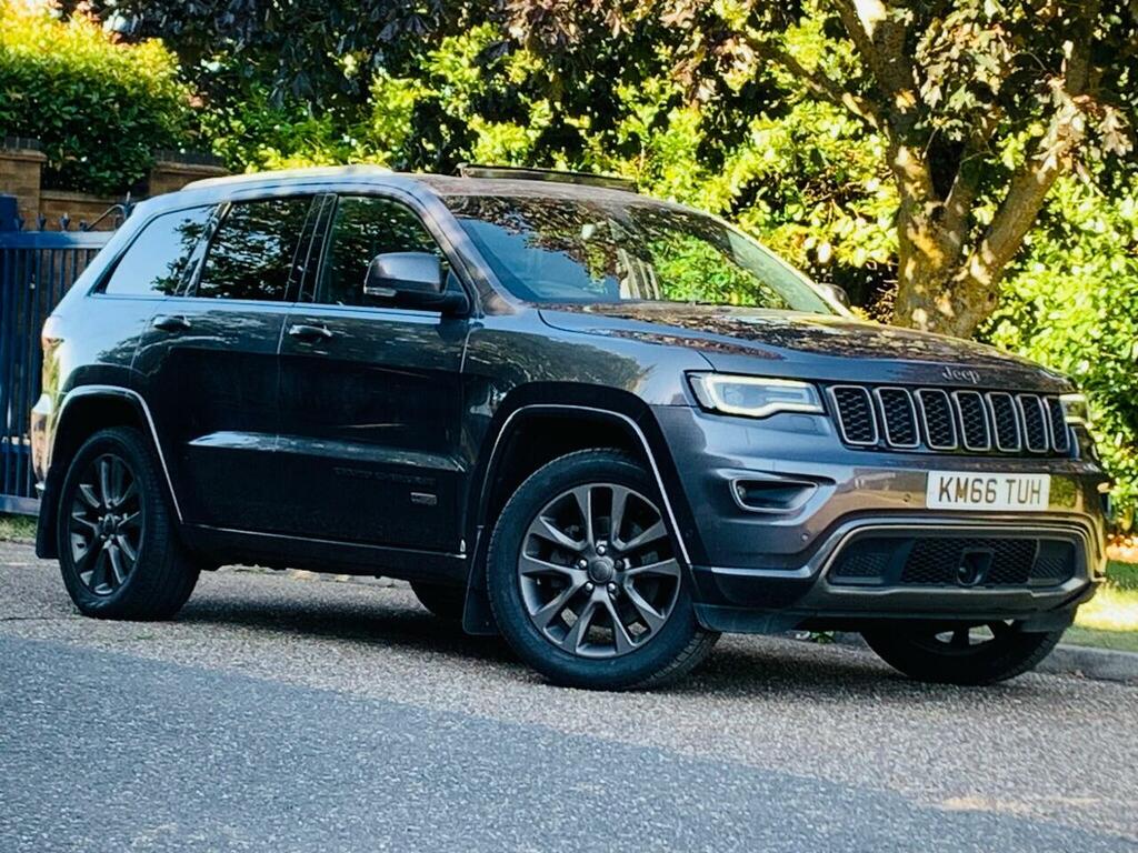 Jeep Grand Cherokee 3.0 V6 Crd 75Th Anniversary 4Wd Euro 6 Ss Grey
