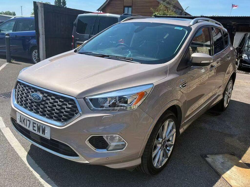 Ford Kuga 2.0 Tdci Vignale Powershift Awd Euro 6 Ss Brown #2