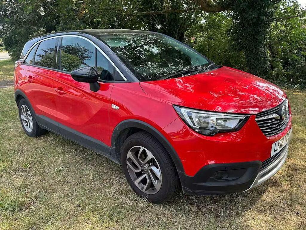 Vauxhall Crossland X 1.2 Turbo Tech Line Nav Euro 6 Ss Red