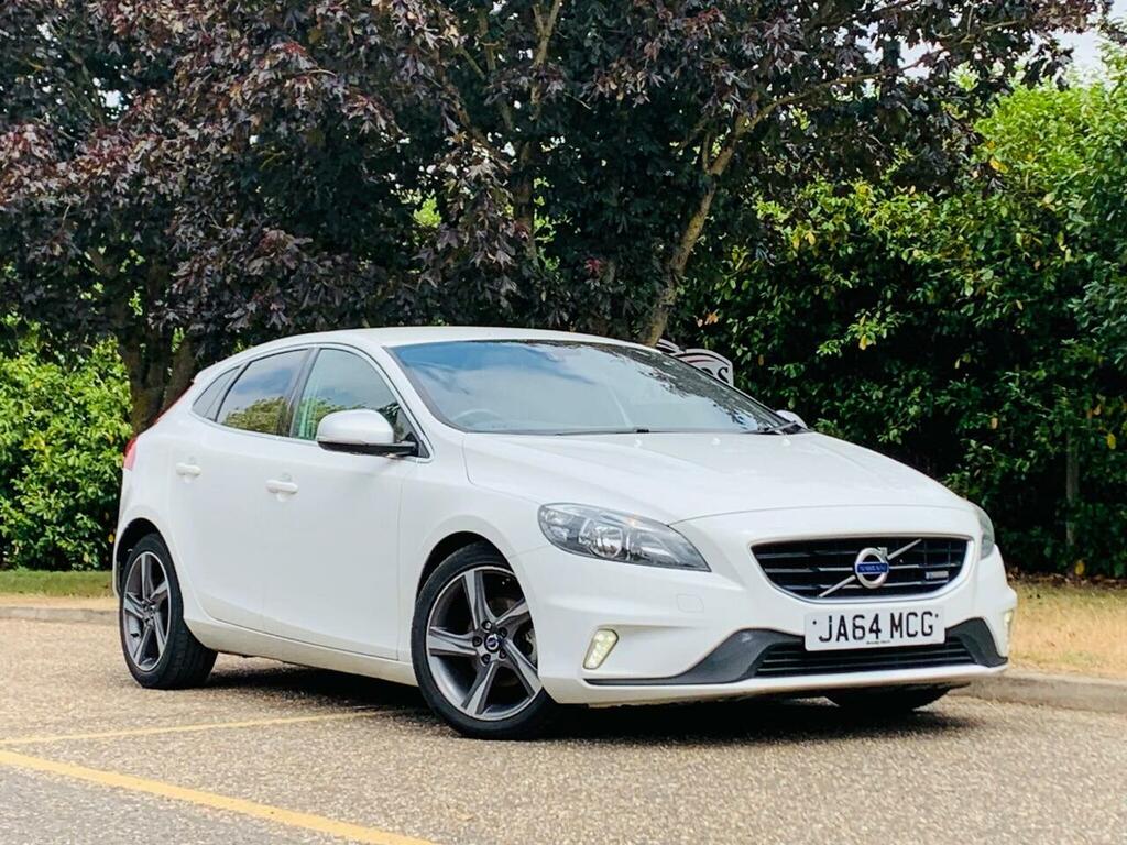 Volvo V40 1.6 D2 R-design Euro 5 Ss JA64MCG White #5