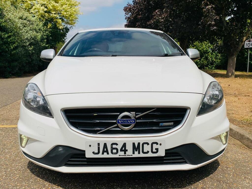 Volvo V40 1.6 D2 R-design Euro 5 Ss JA64MCG White #4