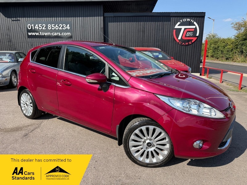 Ford Fiesta Only 21764 Miles Red