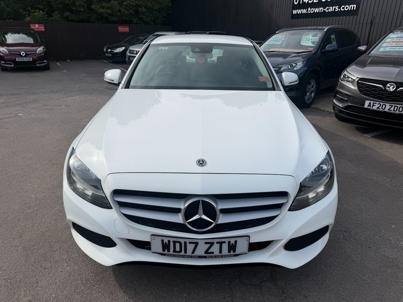 Mercedes-Benz C Class C220 D Se-6 Speed WD17ZTW White #5