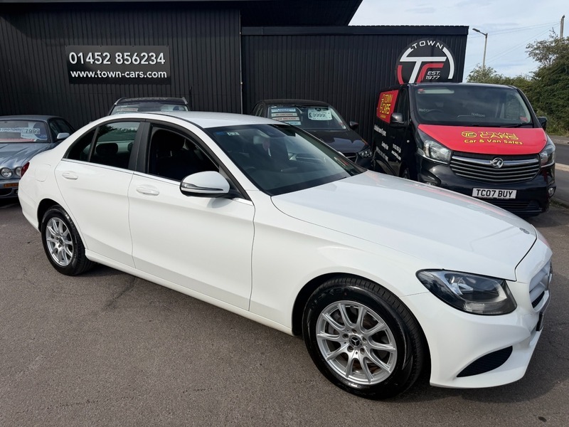Mercedes-Benz C Class C220 D Se-6 Speed WD17ZTW White #6