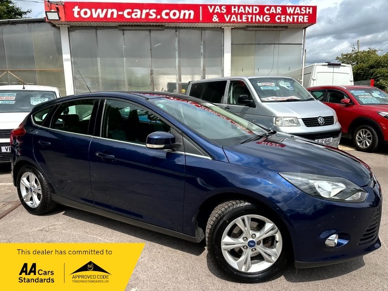 Ford Focus Zetec Blue