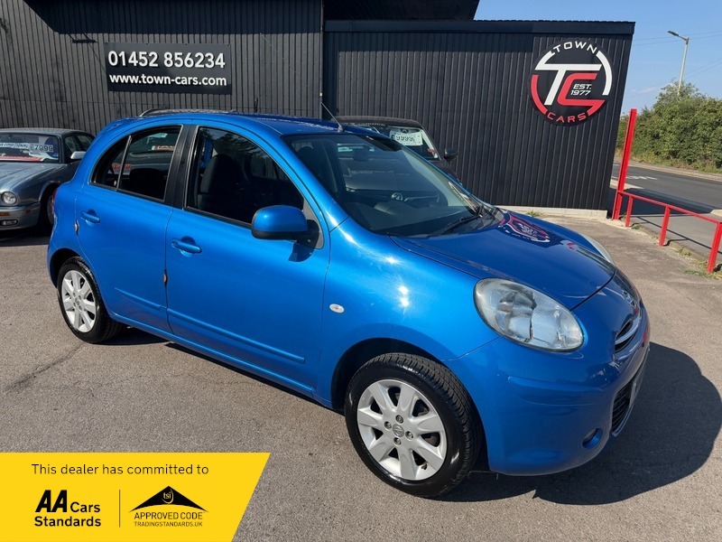 Nissan Micra Acenta-only 37732 Miles Low Blue
