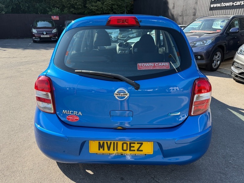 Nissan Micra Acenta-only 37732 Miles Low Blue #3