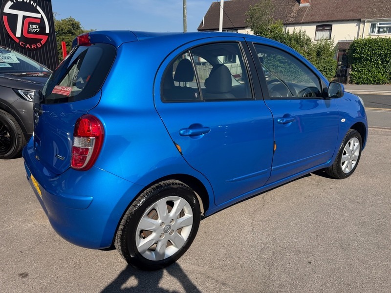Nissan Micra Acenta-only 37732 Miles Low Blue #2