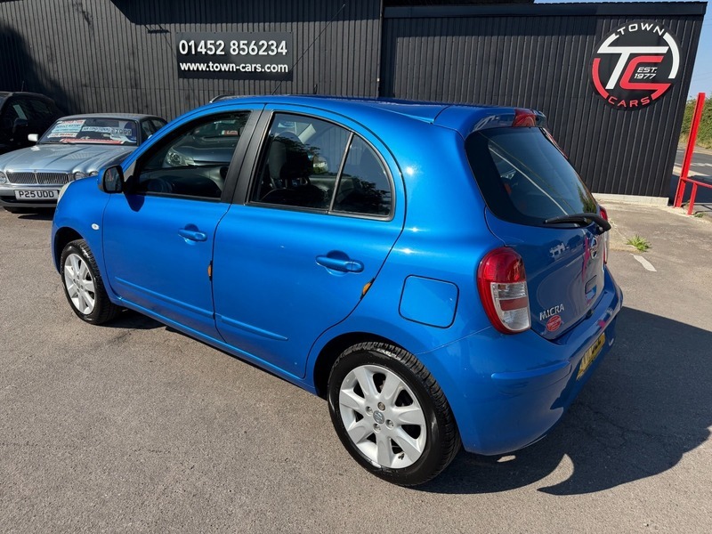 Nissan Micra Acenta-only 37732 Miles Low Blue #4
