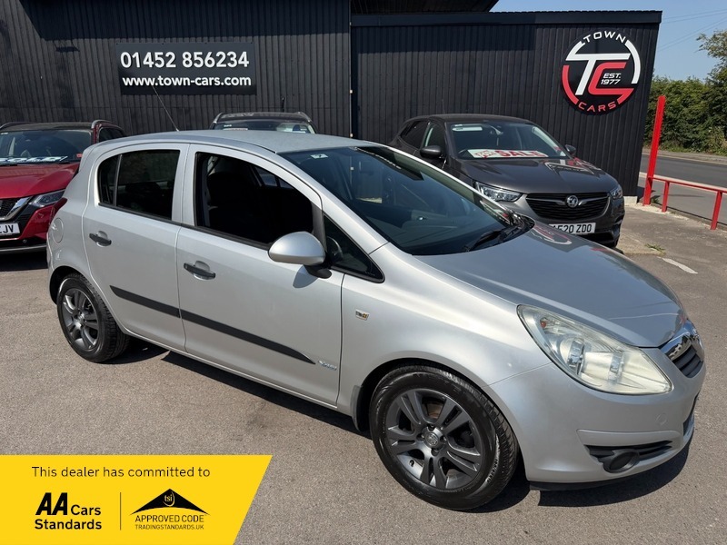 Vauxhall Corsa Breeze-only 44304 Miles Service Silver