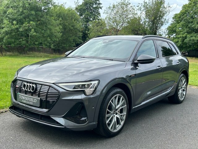 Audi E-tron 55 Black Edition Suv Quattro 95K Black #3