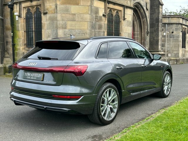 Audi E-tron 55 Black Edition Suv Quattro 95K Black #5