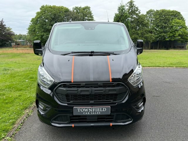 Ford Transit Custom 2.0 320 Ecoblue Sport Crew Van Double Cab Dies Black #3