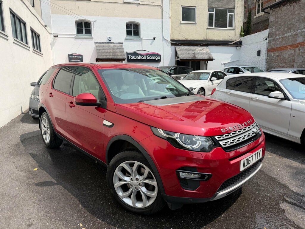 Land Rover Discovery Sport 2.0 Td4 Hse Suv 4Wd Euro 6 Ss Red