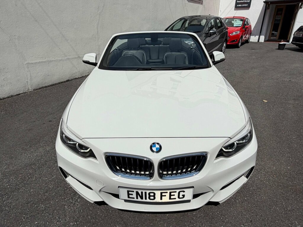BMW 2 Series 218D Sport White #15