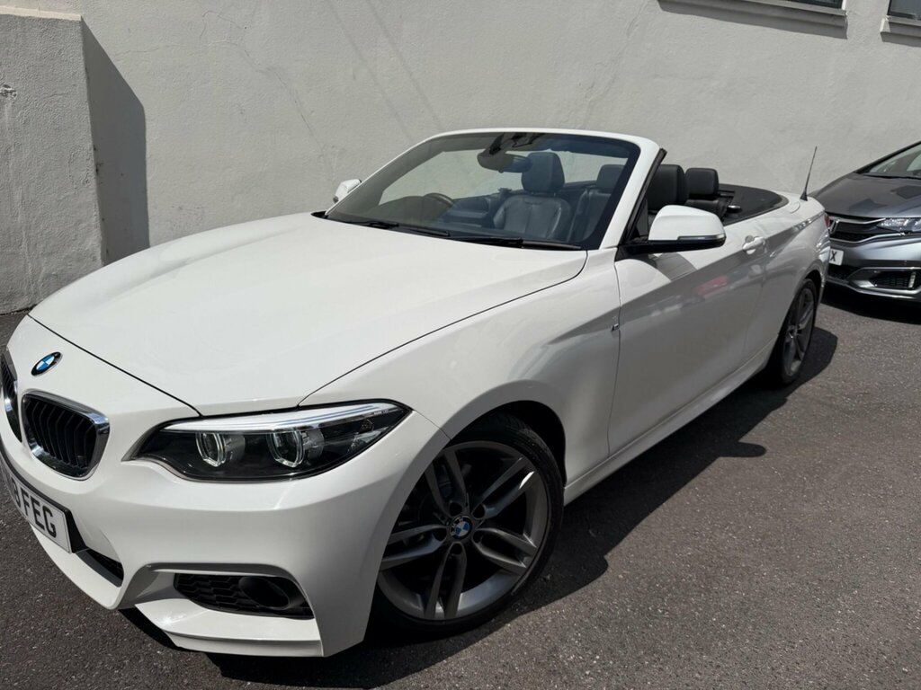 BMW 2 Series 218D Sport White #16