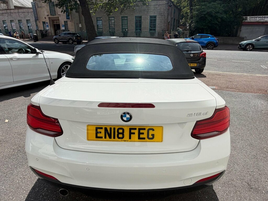 BMW 2 Series 218D Sport White #24