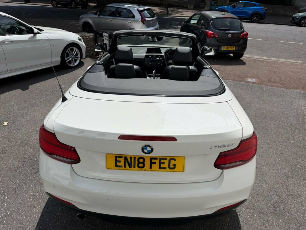 BMW 2 Series 218D Sport White #23