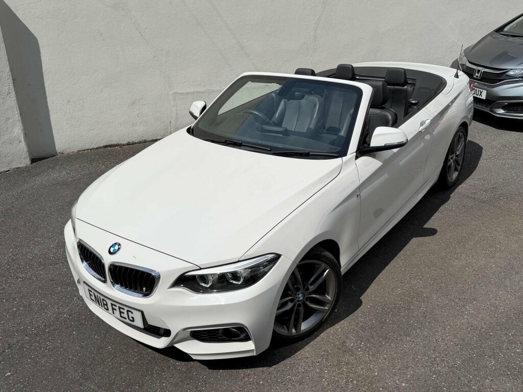 BMW 2 Series 218D Sport White #19