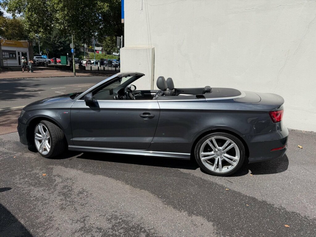 Audi A3 Cabriolet 2.0 Tdi S Line Euro 6 Ss Grey #4
