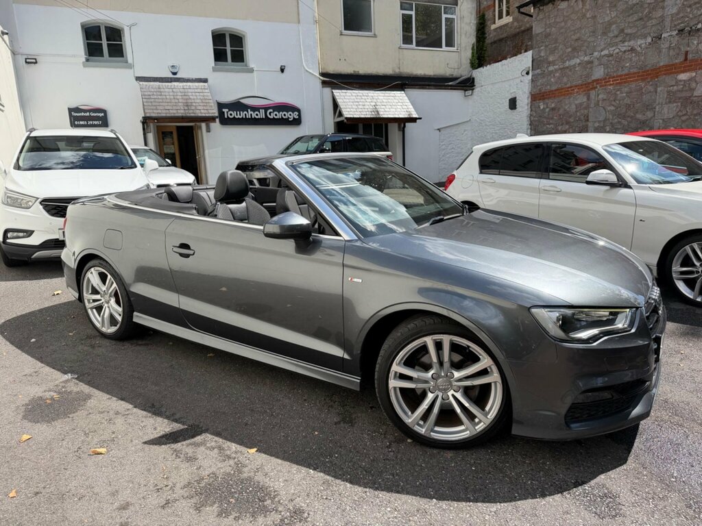 Audi A3 Cabriolet 2.0 Tdi S Line Euro 6 Ss Grey #5