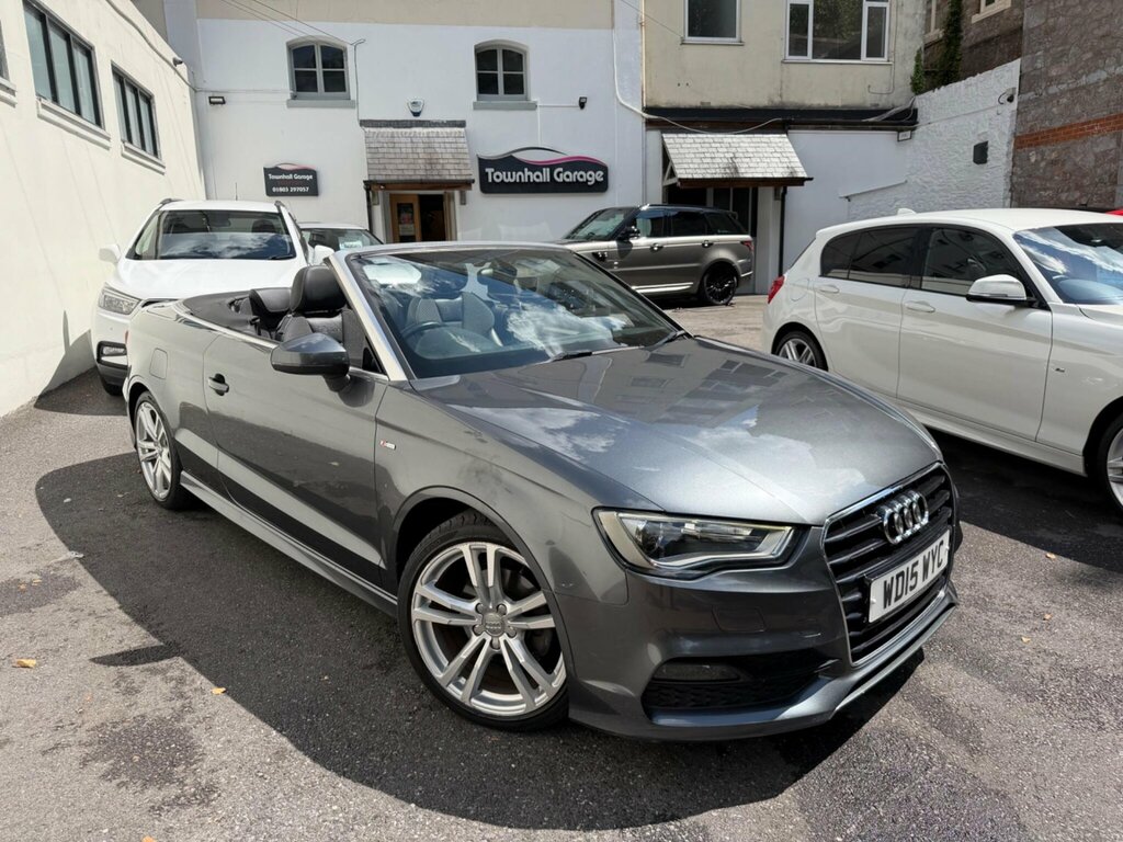Audi A3 Cabriolet 2.0 Tdi S Line Euro 6 Ss Grey