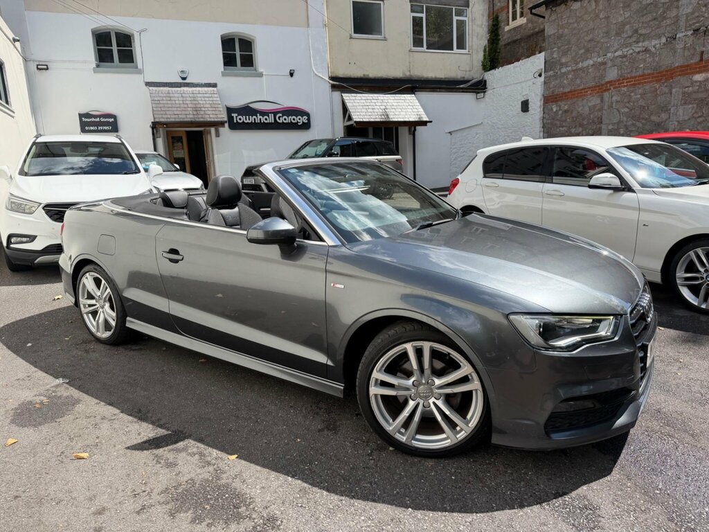 Audi A3 Cabriolet 2.0 Tdi S Line Euro 6 Ss Grey #6