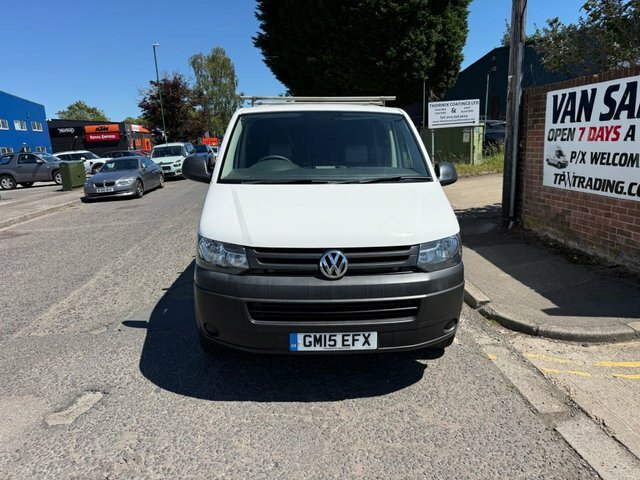 Volkswagen Transporter 2015 2.0 Tdi T32 Trendline Panel Van Ma GM15EFX White #2