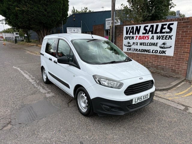 Ford Transit Courier  White #1