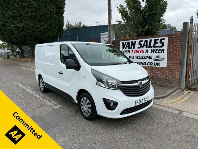 Vauxhall Vivaro 2019 1.6 Cdti 2700 Sportive Panel Van M White