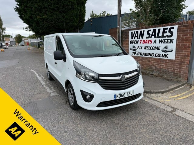 Vauxhall Vivaro 2019 1.6 Cdti 2700 Sportive Panel Van M KO68TZU White #2