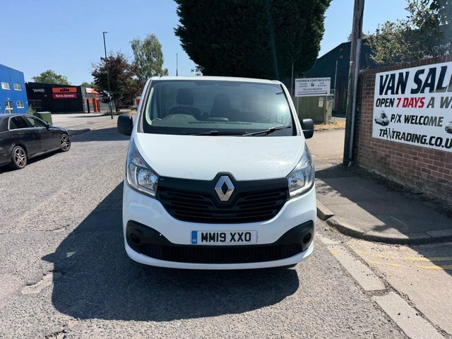 Renault Trafic 2019 1.6 Dci 29 Business Panel Van Man MM19XXO White #3