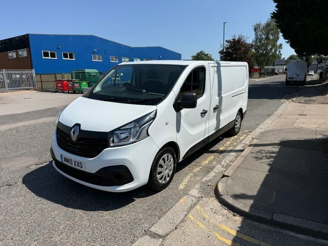 Renault Trafic 2019 1.6 Dci 29 Business Panel Van Man MM19XXO White #4