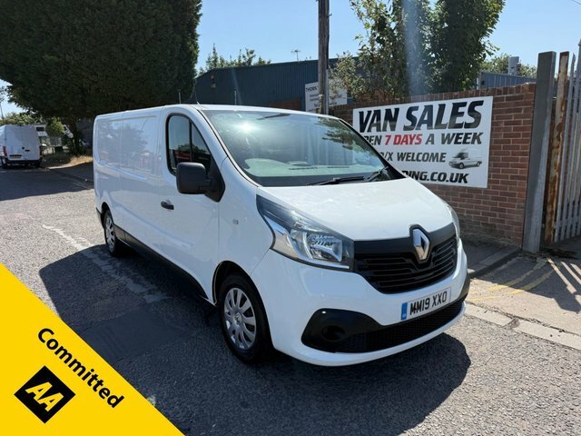 Renault Trafic 2019 1.6 Dci 29 Business Panel Van Man White