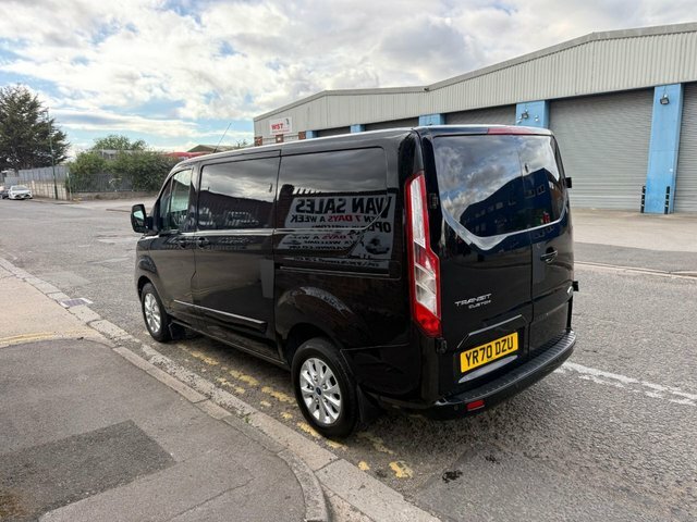 Ford Transit Custom 2020 2.0 280 Ecoblue Limited Panel Van YR70DZU Black #6