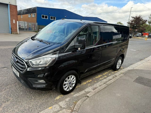 Ford Transit Custom 2020 2.0 280 Ecoblue Limited Panel Van YR70DZU Black #5