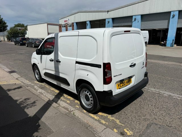 Citroen Berlingo 2020 1.5 Bluehdi 1000 Worker M Panel Van Diese YC20HNA White #6
