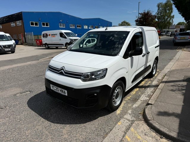 Citroen Berlingo 2020 1.5 Bluehdi 1000 Worker M Panel Van Diese YC20HNA White #4